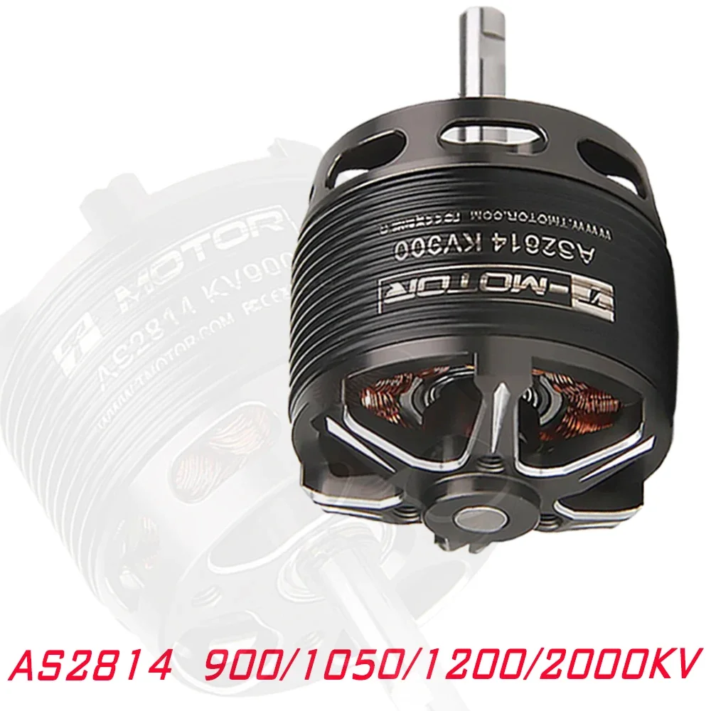 T-Motor Long Shaft  AS2814  Brushless Motor KV900 KV1050 KV1200 KV2000 3-4S For 20-30E 3D And F3A