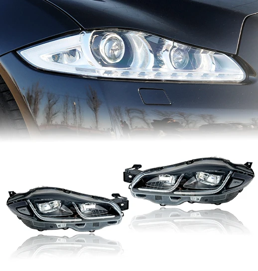 For 10-19 XJL LED Headlight Assembly Without Steering Follow-up AFS