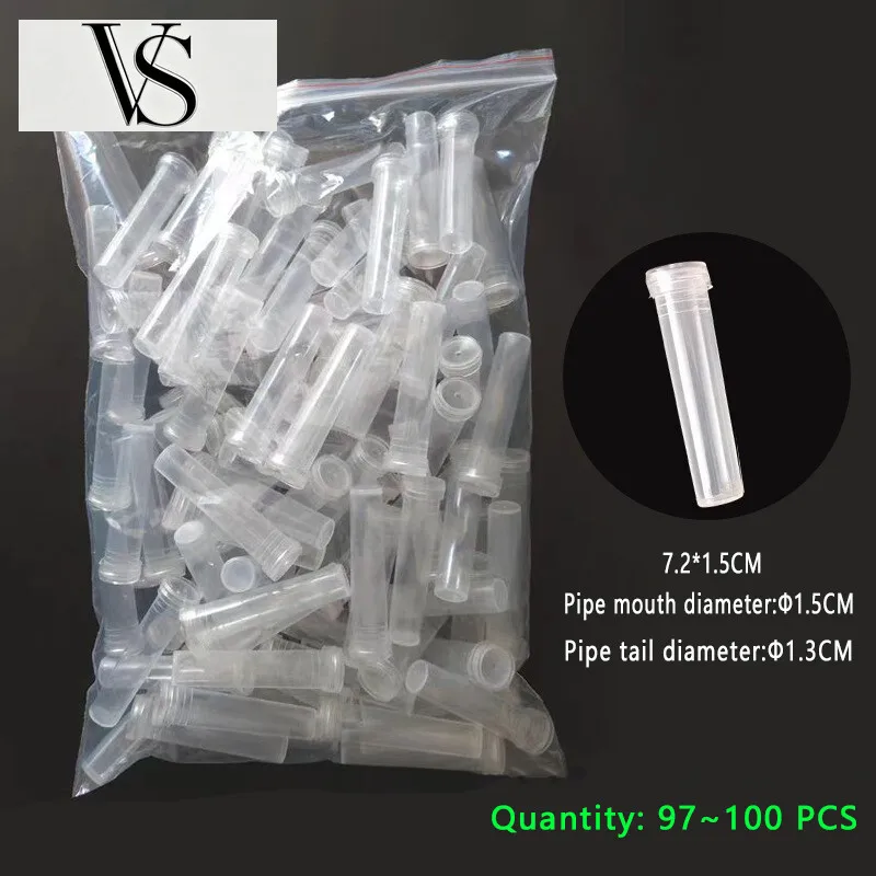 Water Flower Tubes Vials Decoration Roses Caps Fresh Florist Nutrition 200PCS 50/100/ Plastic Reusable Flower