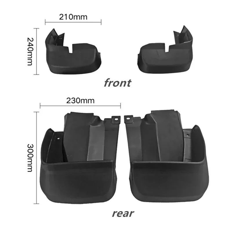 Car Mud Flap Mudguards for Honda Civic Sedan 2006-2011 Fender Mudflaps Splash Guards Mud Flaps 2007 2008 2009 2010