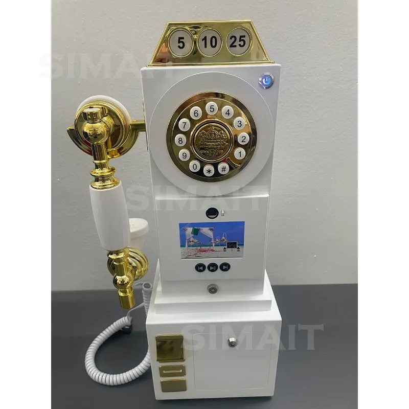 Retro Video Guestbook, Wedding Festival, Classic Blessing Message Phone