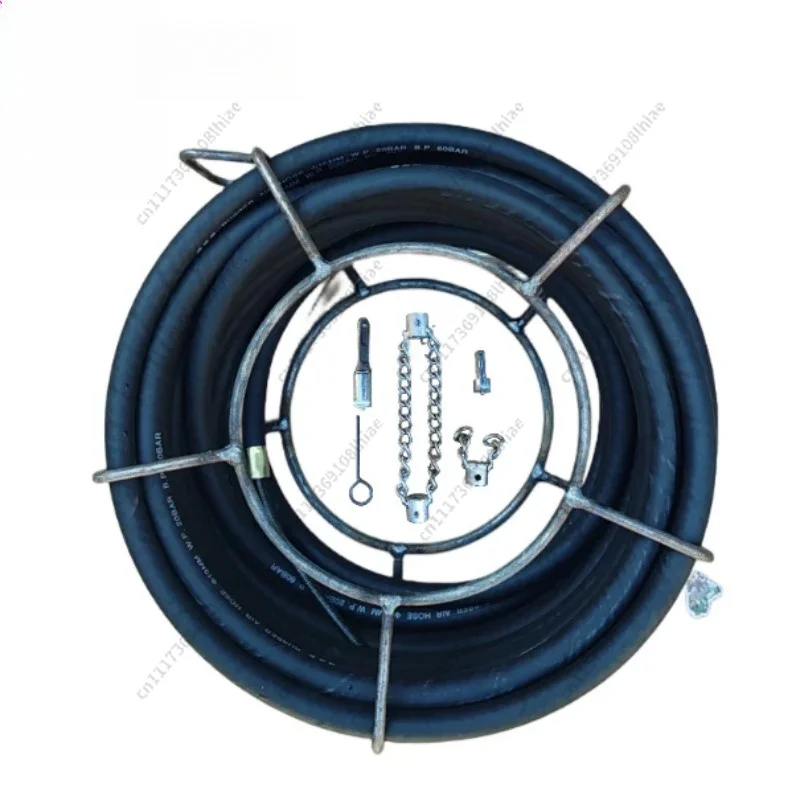 New Upgraded Impact Drill Sewer Dredger Double Layer Rotating Shaft Solid Spring Pipe Oil Cleaning Machine Tool