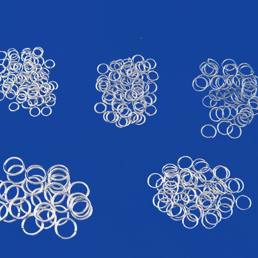 180Pcs Round Open Jump Rings 12Mm Alloy Non-Welded for Jewelry Craft Bags Chains Chainsmail DIY Accessory Ring
