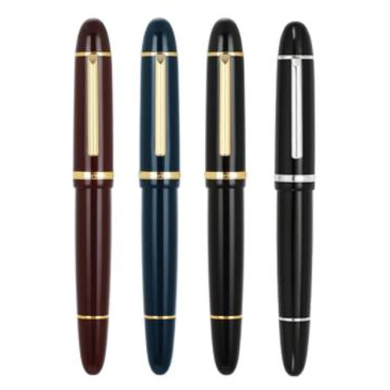 

4X Jinhao X159 Resin Barrel Big Size Fountain Pen Extra Fine/Fine/Medium Nib With Converter Business Office School Supplies