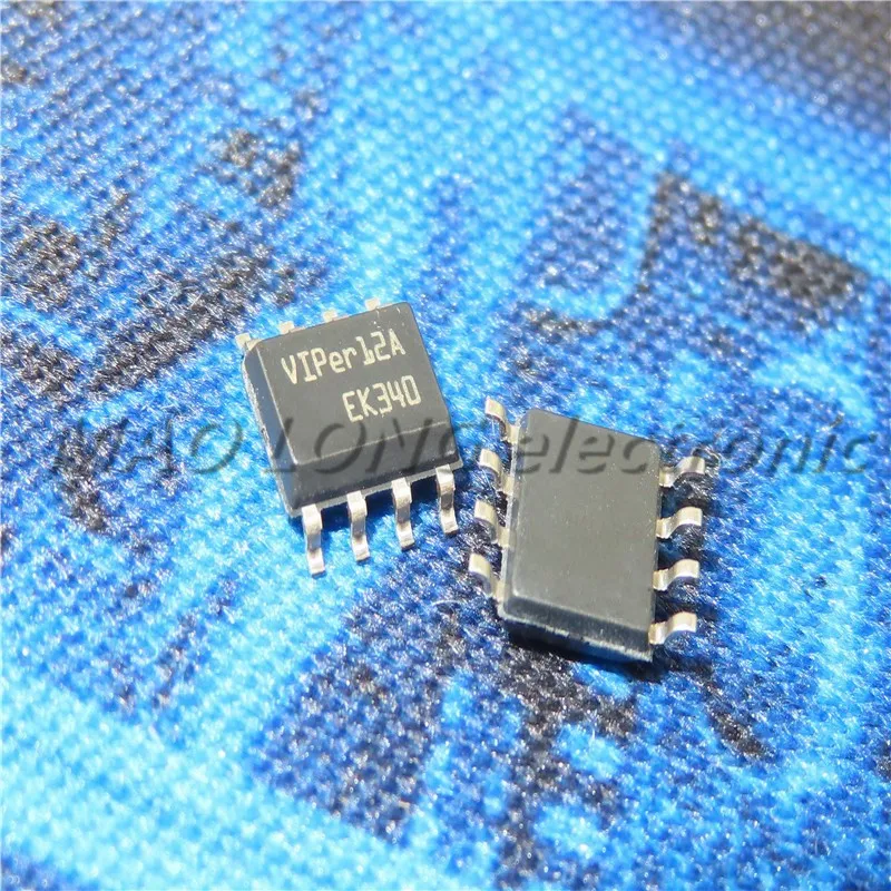 10PCS/LOT VIPER12A SOP8 VIPER12 SOP 12A SOP-8 SMD VIPER12AS VIPER12ASTR new and original IC  In Stock