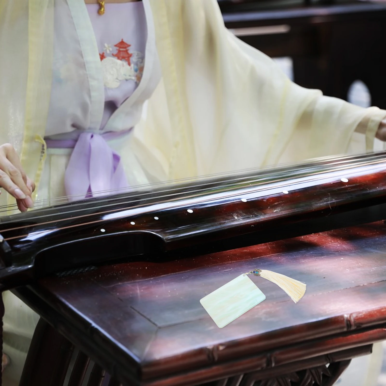 متعددة الوظائف Guzheng مسمار مجلس الاكريليك تخزين لوحة المدمجة يختار حامل ل Guzhengs Pipa سلسلة الآلات لوحة بيجبورد صغيرة