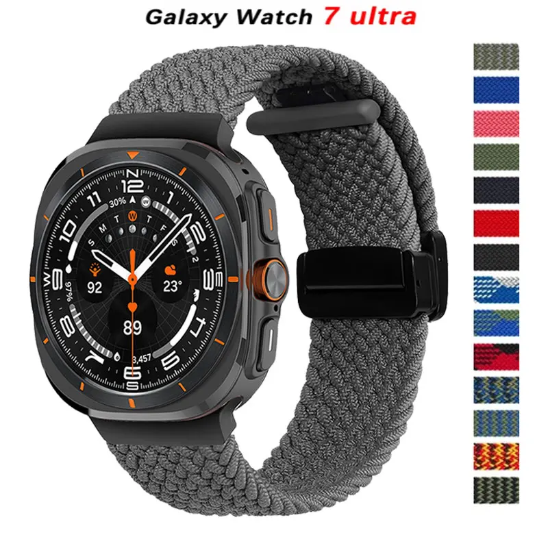 רצועה לולאה קלואה ניילון עבור Samsung גלקסיה שעון אולטרה 47 מ
