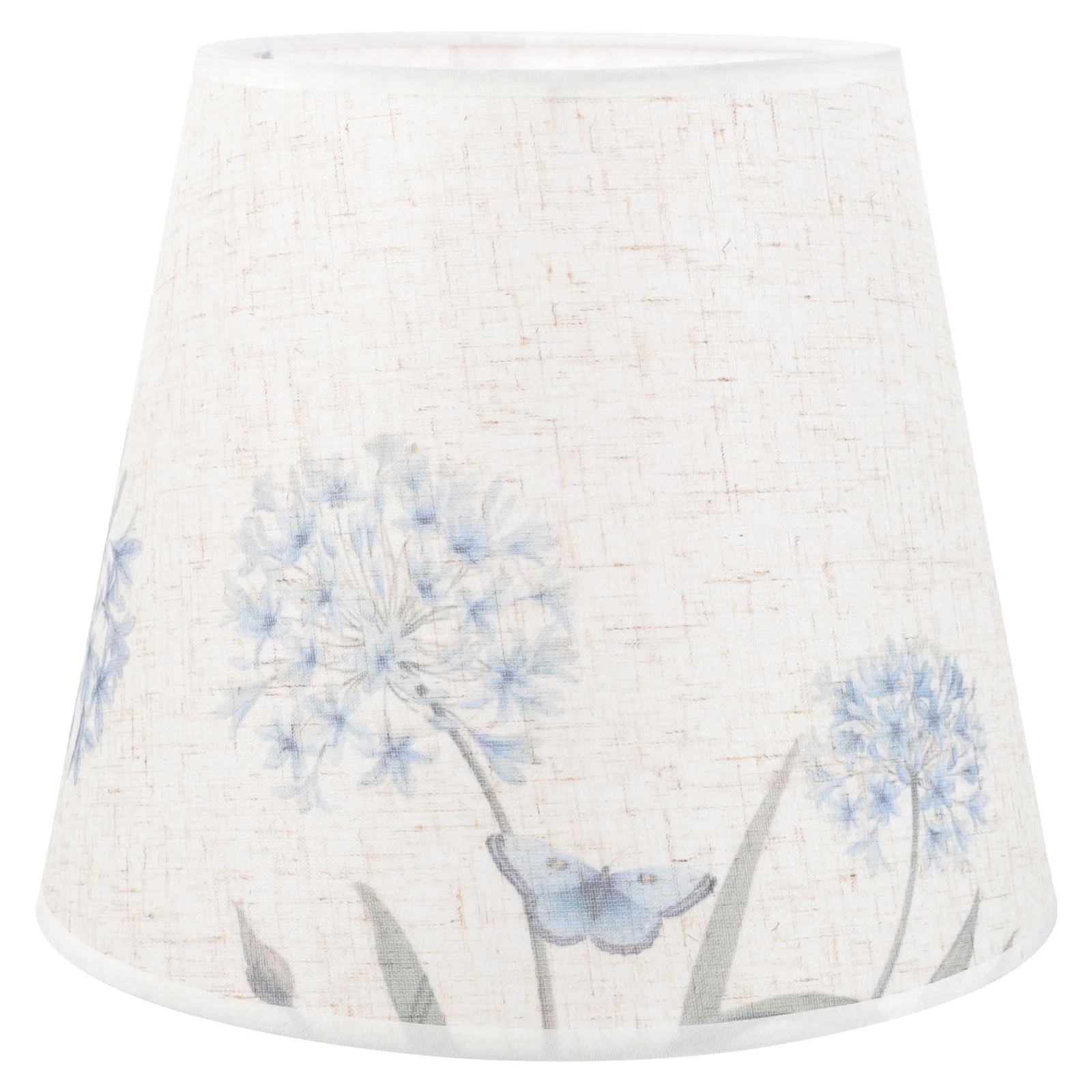 

Retro Decor Table Lamp Shade Fabric Lampshades Floor Light Household Blue Decorate