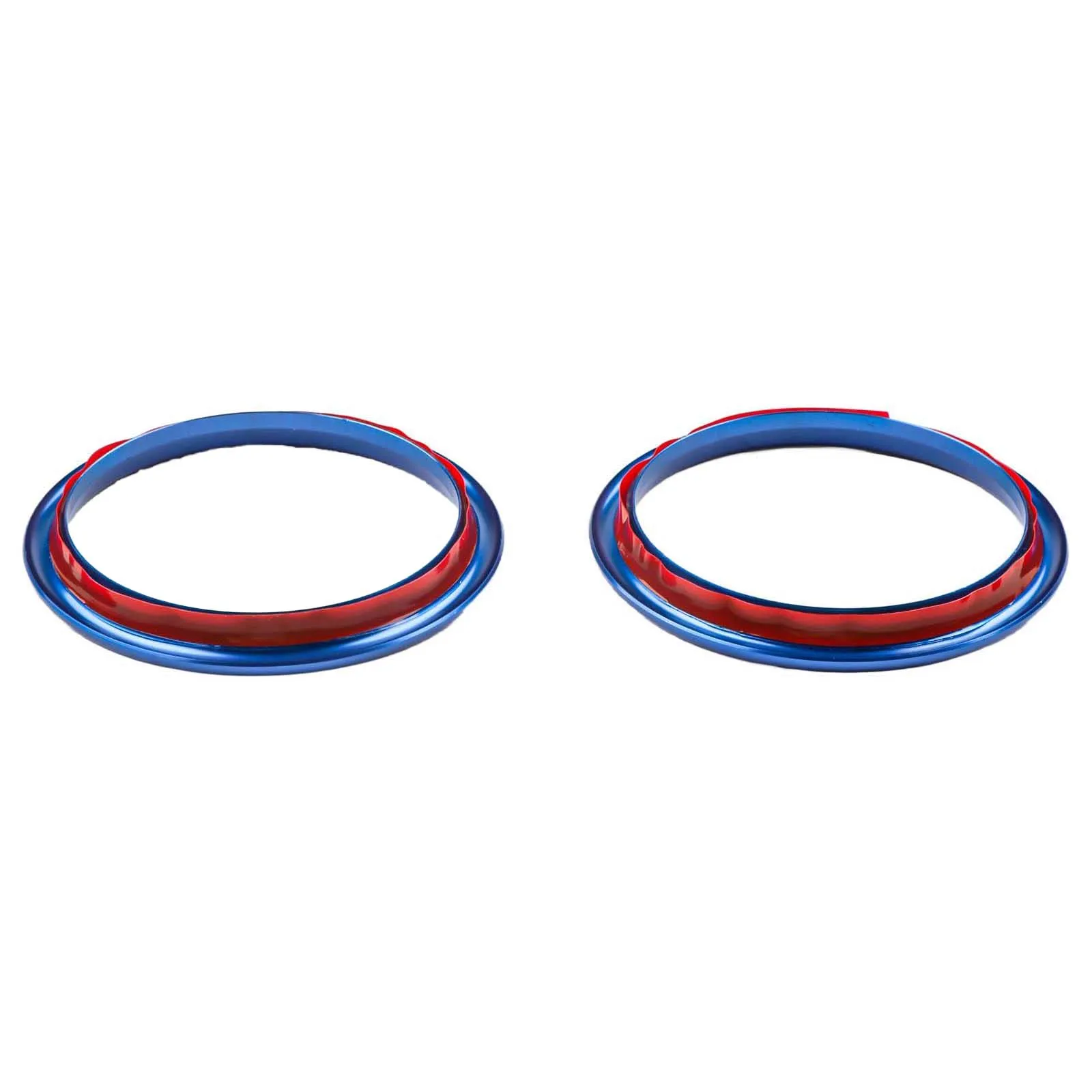 

4X For A3 For S3 2013-2016 For Q2 2017 Air Condition Switch Knob Cover Audio Knob Ring Trim Car Accessories Vent Decorative Ring
