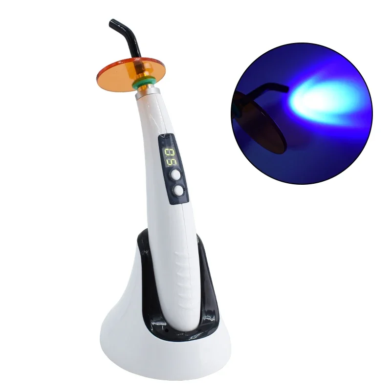 ODMs --s Curing Lamp Photopolymerizer 5sec Full Ramping Pulse Function Wireless LED Light Cure Unit for Dentistry