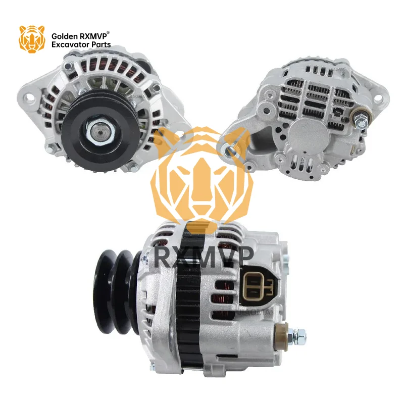 A003TN5386AM A003TN5387 A3TR5288 ME017614 600823 ME049199 ME018230 24V 60A Excavator Alternator S6S 4D33 4D34 6D22