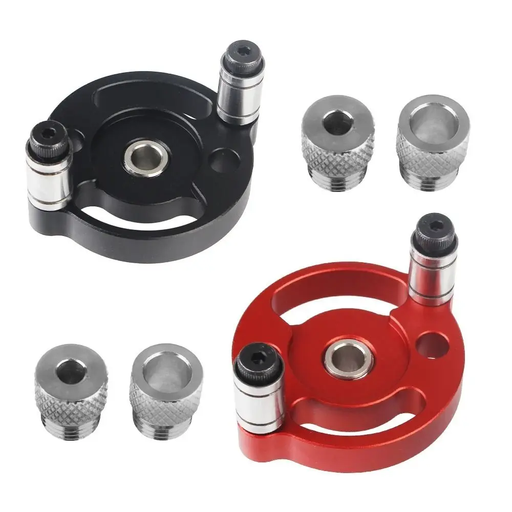 3-10 مللي متر عمودي وتد الرقصة عدة تحديد المواقع العمودي سبائك الألومنيوم الذاتي توسيط دليل الحفر محدد مع 3/8 جلبة الصلب