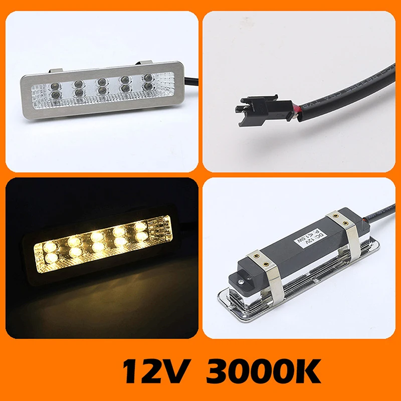 Range Hood Light Bulb DC 12V/220V Stove Bulbs Lamp Replacement For LED Flashlight Accessories Appliance Cooker Extractor