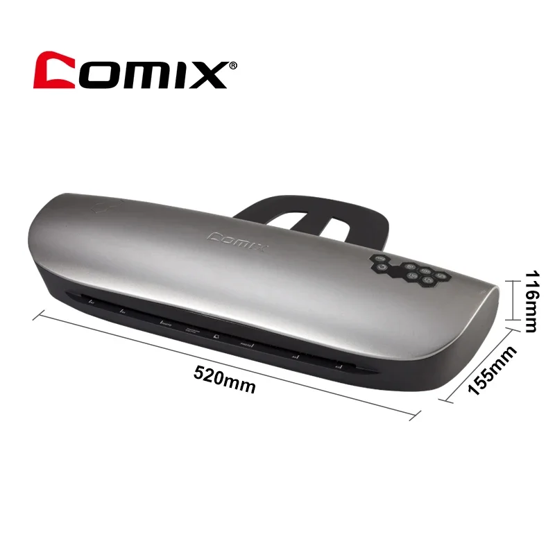 Comix Laminiergerate Fine Quality A3 Automatic Hot Pouch Laminator 4 Rollers Office Laminating Machine