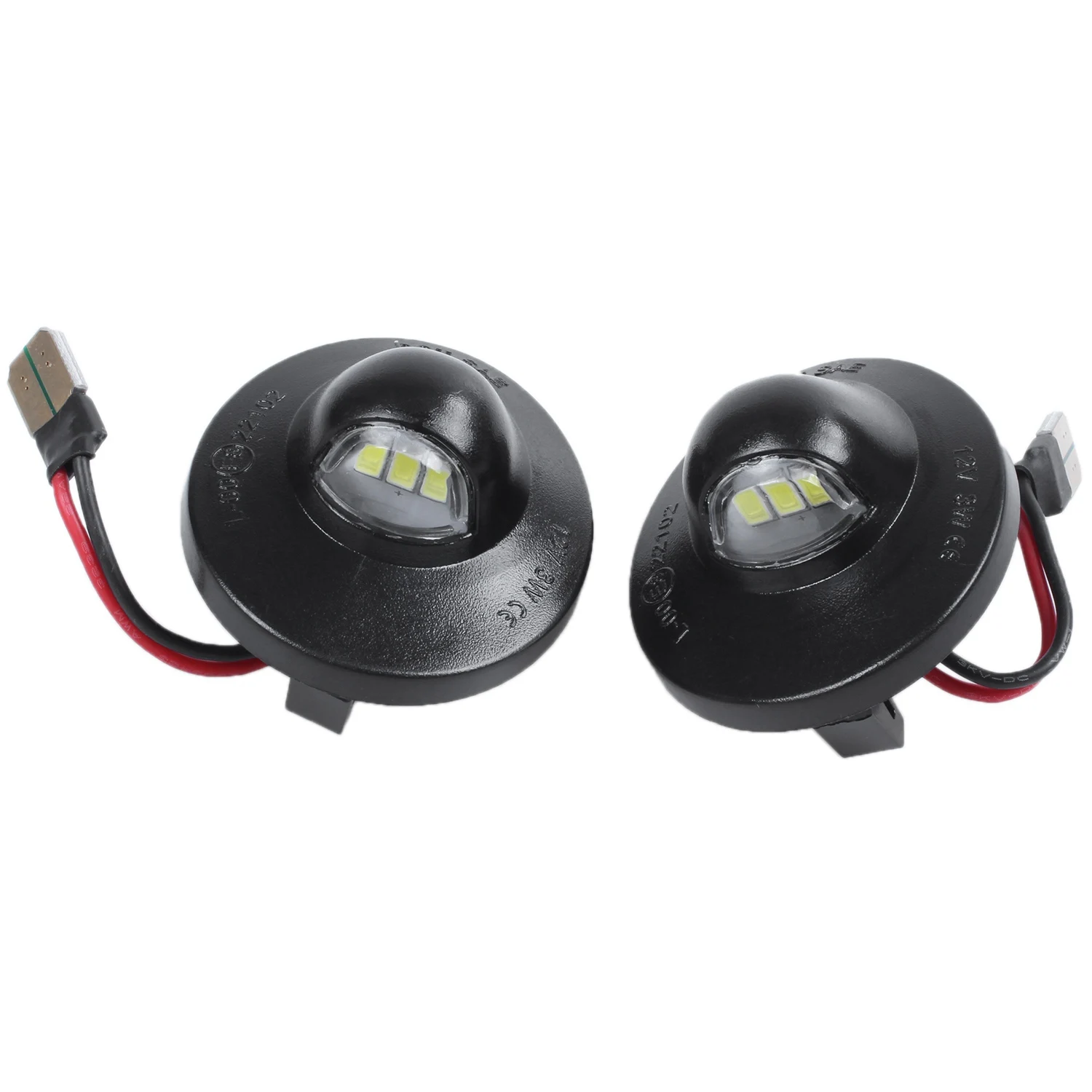 Luz Led brillante para matrícula de coche, accesorio para camioneta Ford F-150, F250, F350, 1990-201, 3 luces