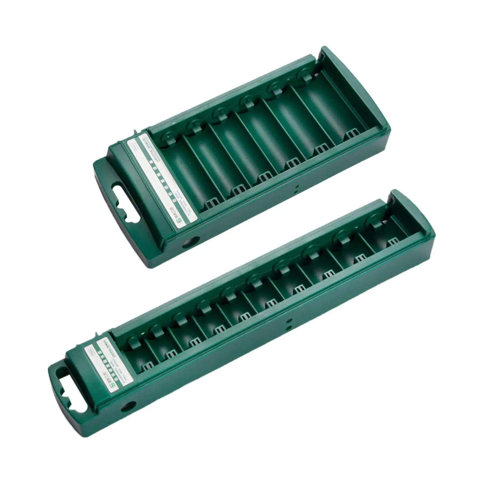 Socket Organizer Garage Tool 1/2'' Socket Clip Rail Holder for Machinist