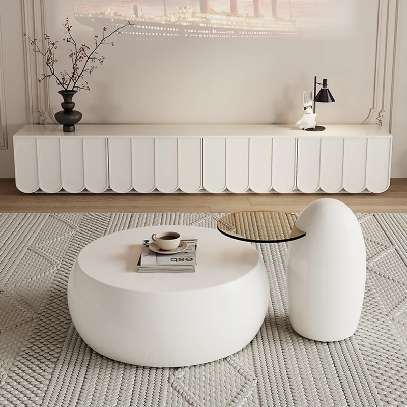 Italian Minimalist Tv Brackets Vintage Premium Aesthetic Elegant Tv Stands Luxury Glam Muebles De Sala Living Room Furniture