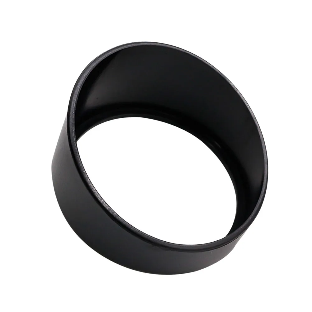 

1pc Universal Car Gauge Visor Cover 52Mm Round Black Plastic Dash Sunshade For Modified Dashboards Durable Sunlight Shield Easy