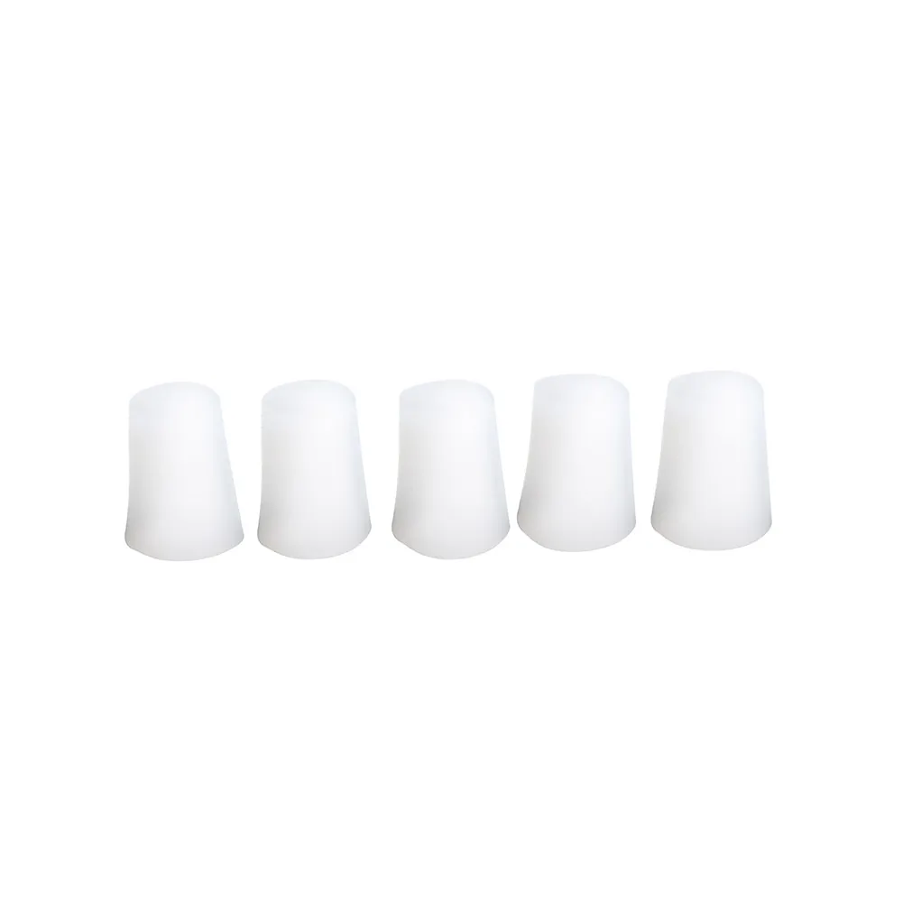 

Useful Brand New High Quality Silicone Cone Plugs High Temp 100Pcs/Set Accessories Classroom For Scientist Masking