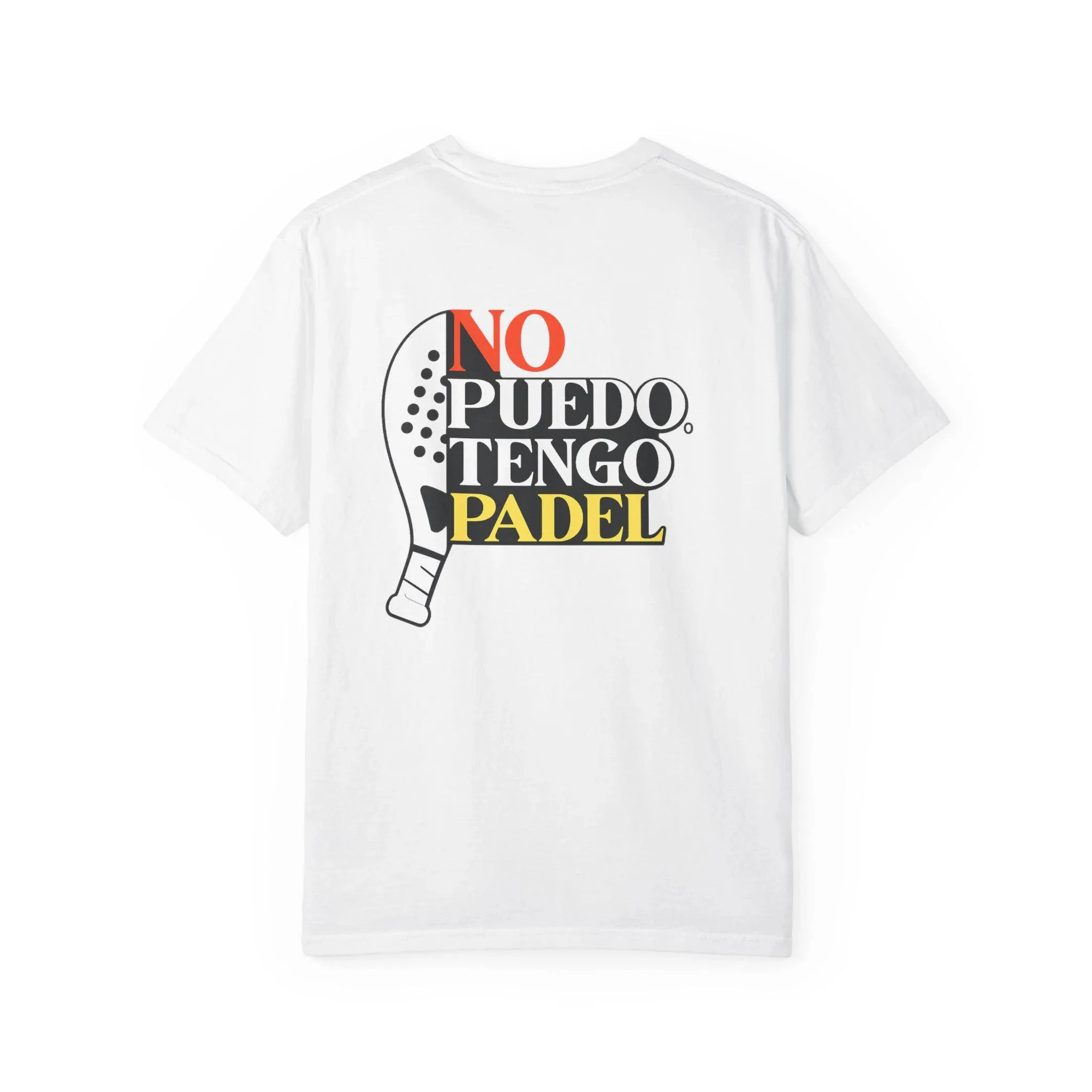No Puedo Tengo Padel T-shirt | Padel Racket Graphic Summer Men's High-Quality T-Shirt Fashion Trend - Casual and Comfortable