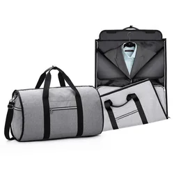 Convertible Totes Large Capacity Foldable Suit Garment Sports Casual Shoulder Bag Luggage Business Handbags Oxford Travel Bags