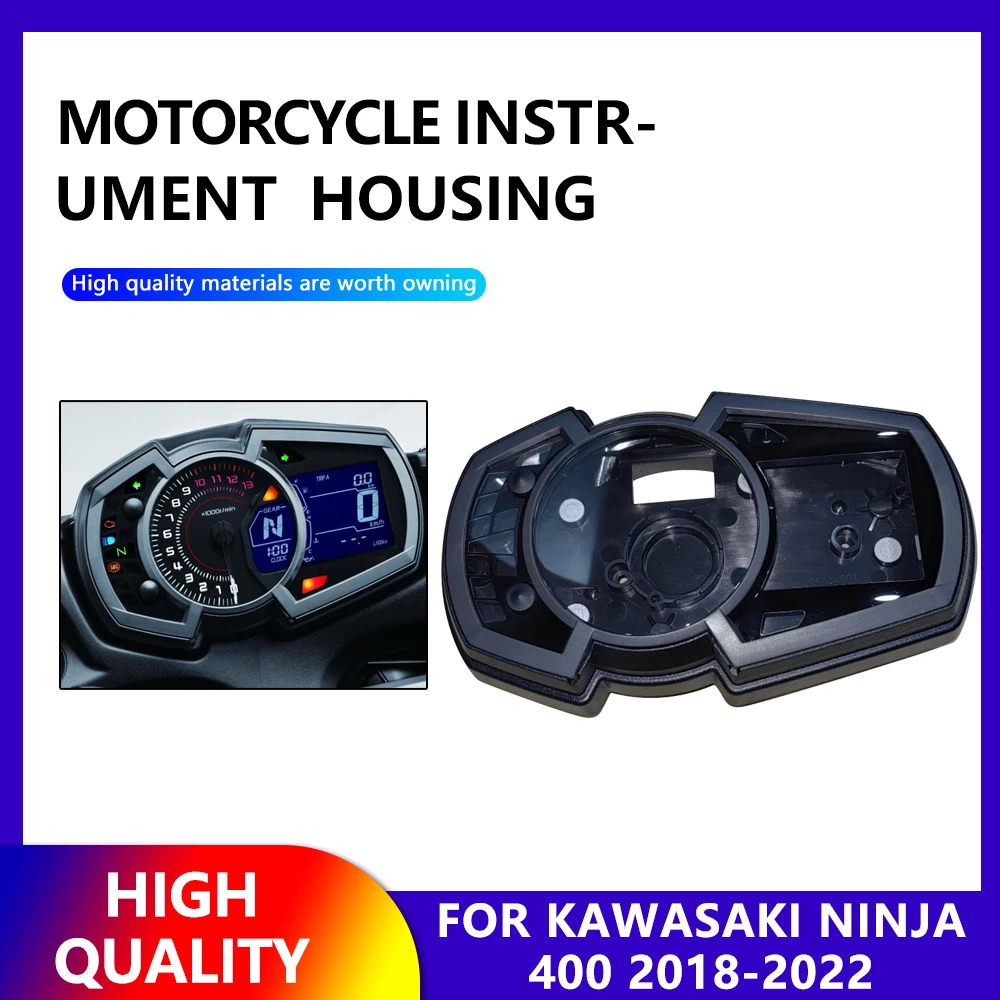 

For K-awasaki N-inja 400 2018-2022 N-inja400 Motor Tachometer Speedometer Odometer Instrument Gauge Case Dashboard Housing 2021