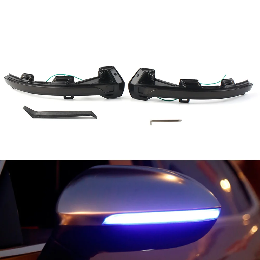 Car LED Blinker Dynamic Turn Signal Lamp Side Rearview Mirror Light For VW Passat B8 Alltrack Arteon Golf MK8 CC Magotan