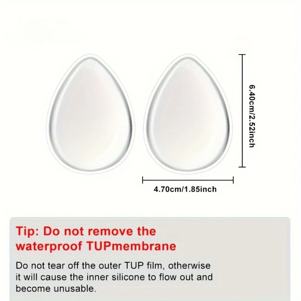 1 قطعة المسيل للدموع على شكل سيليكون ماكياج الإسفنج غير ماصة قابلة لإعادة الاستخدام لكريم الأساس المخفي أحمر الخدود سهلة التنظيف حفظ ماكياج أداة