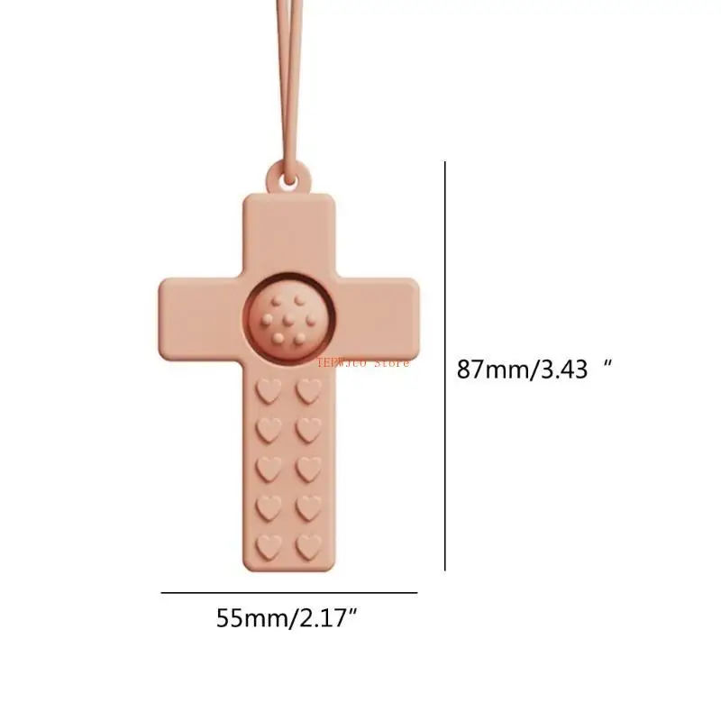 U50F BPAFREE SILICONE TEETHE من السهل عقد لعبة التسنين تهدئة آلام التسنين للأطفال 6 أشهر وأعلى هدية الاستحمام