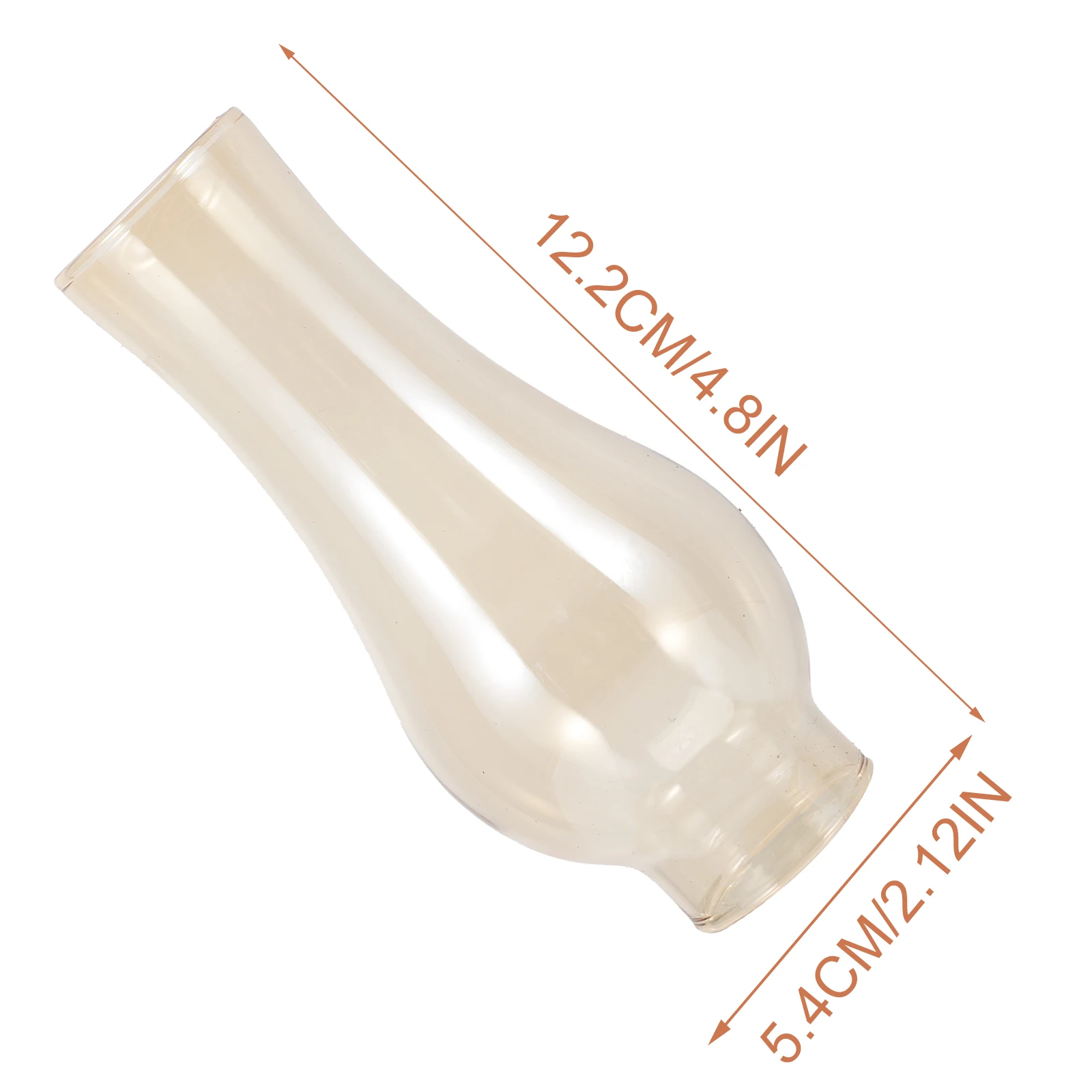 

Vintage Style Glass Lamp Cover Exquisite Lampshade Clear Heat Resistant Decorative Replacement Accessory