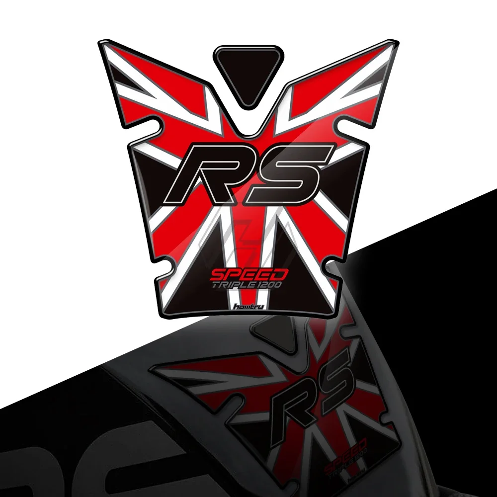 

For Triumph Speed Triple 1200 RS 2021-2022 3D Motorcycle Tank Pad Protector Sticker