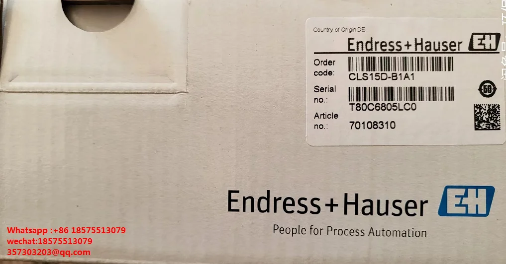 

For Endress+Hauser CLS15D-B1A1 Conductivity Probe Sensor Probe New