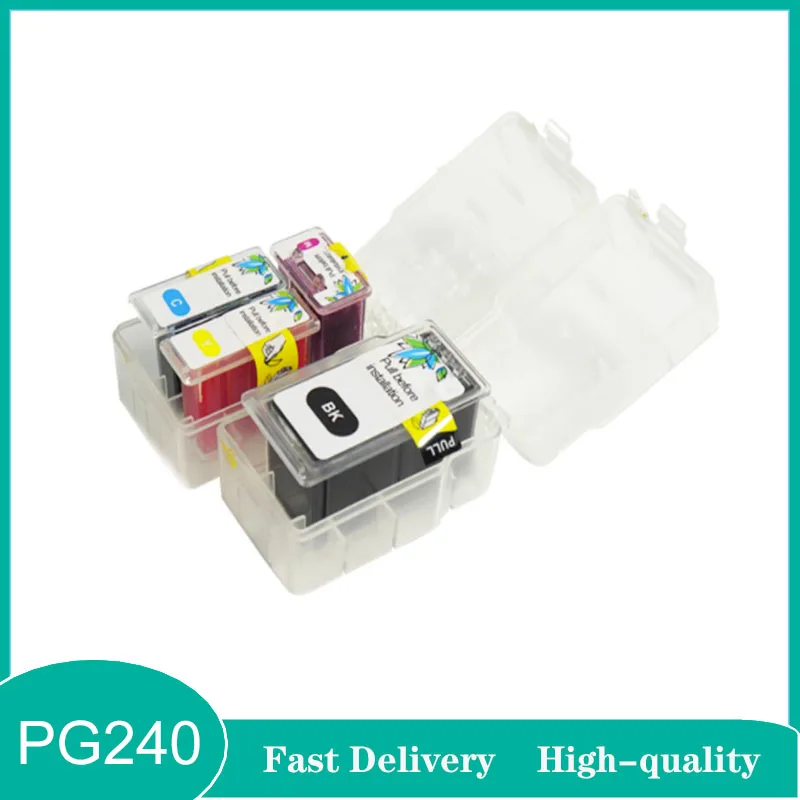 

Vilaxh PG240 CL241 PG-240 cl-241 240XL 241XLSmart Cartridge Refill Kit For Canon Pixma MG3522 MG3122 MG3620 MG3520 MG4220