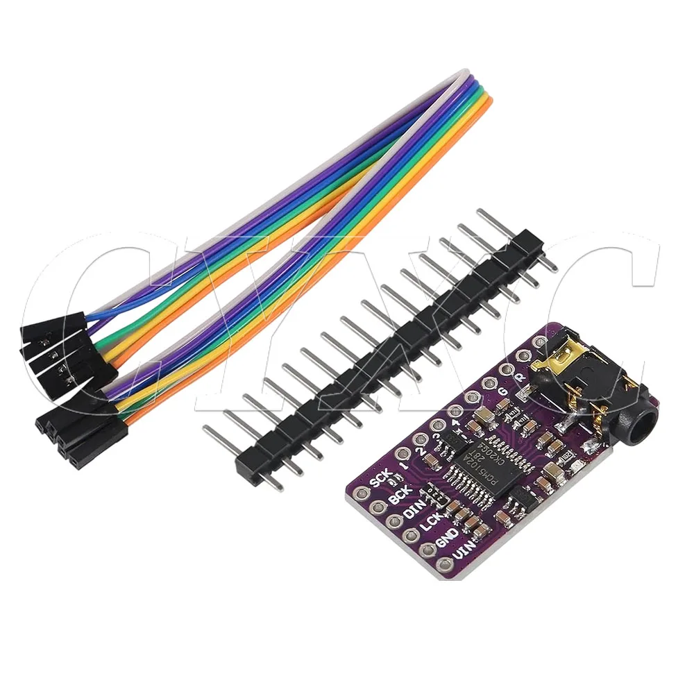 Interfejs I2S PCM5102A DAC Dekoder GY-PCM5102 Moduł Odtwarzacza I2S dla Raspberry Pi Płytka Formatu pHAT Cyfrowa Płytka Audio PCM5102 — zdjęcie produktu 3