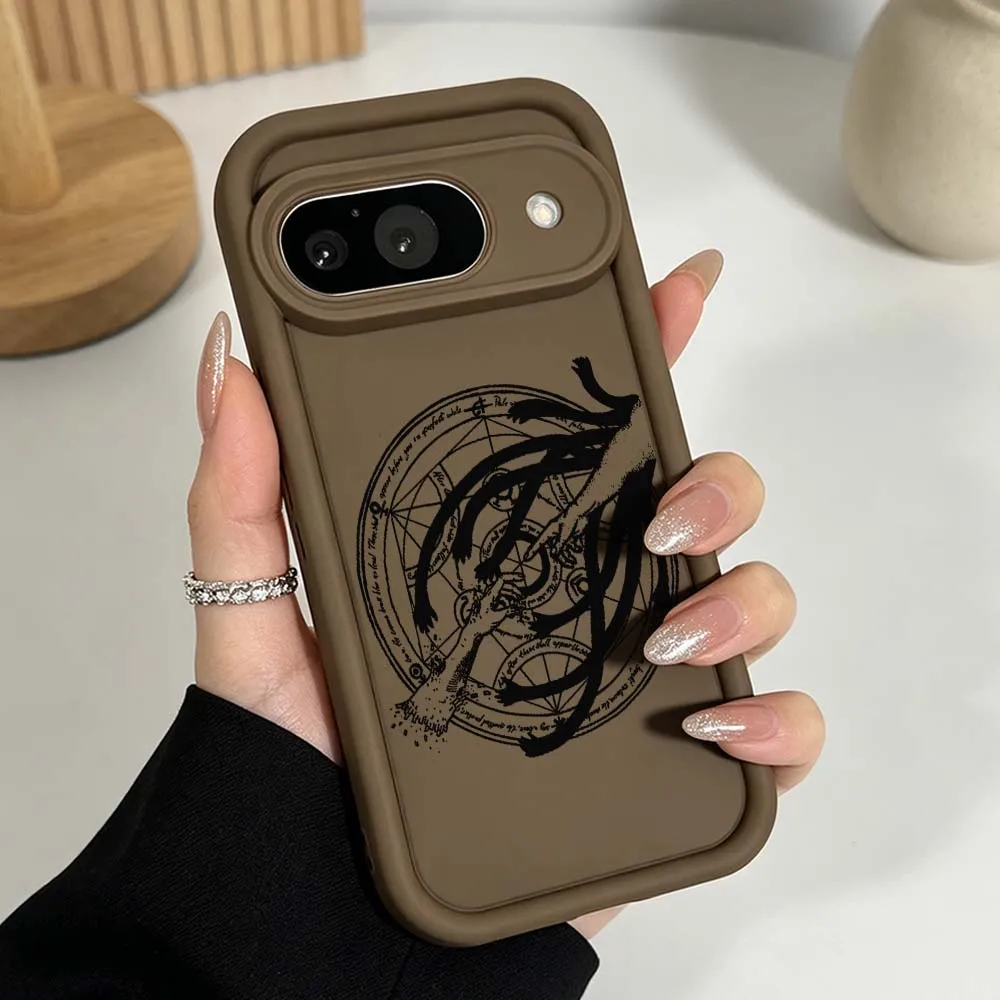 Fullmetal Alchemist Fashion Phone Case For Google Pixel 10 9 8 7 9a 8a 7a Pro XL Eye Ladder Silicone Cover view 5