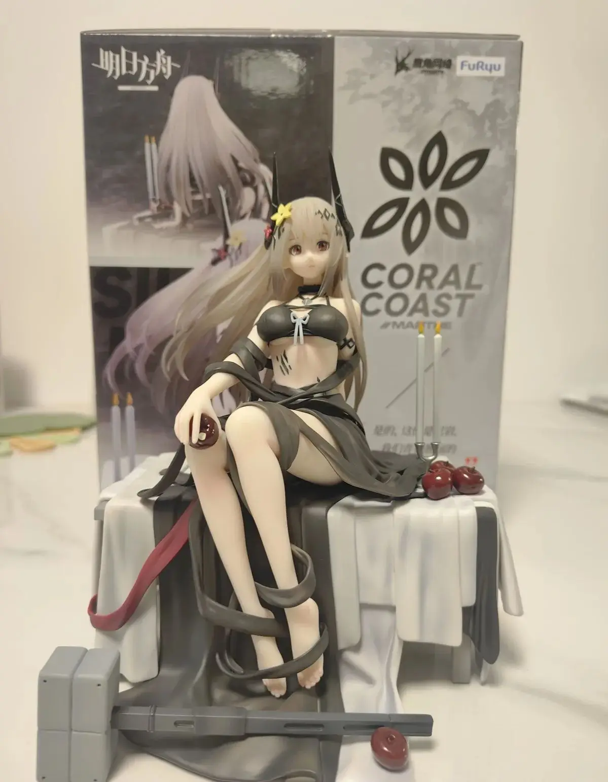 

【Оригинал】F:NEX DN06 Arknights Mudrock Тихая полуночь масштаб 1/7 Красивая модель игрушки