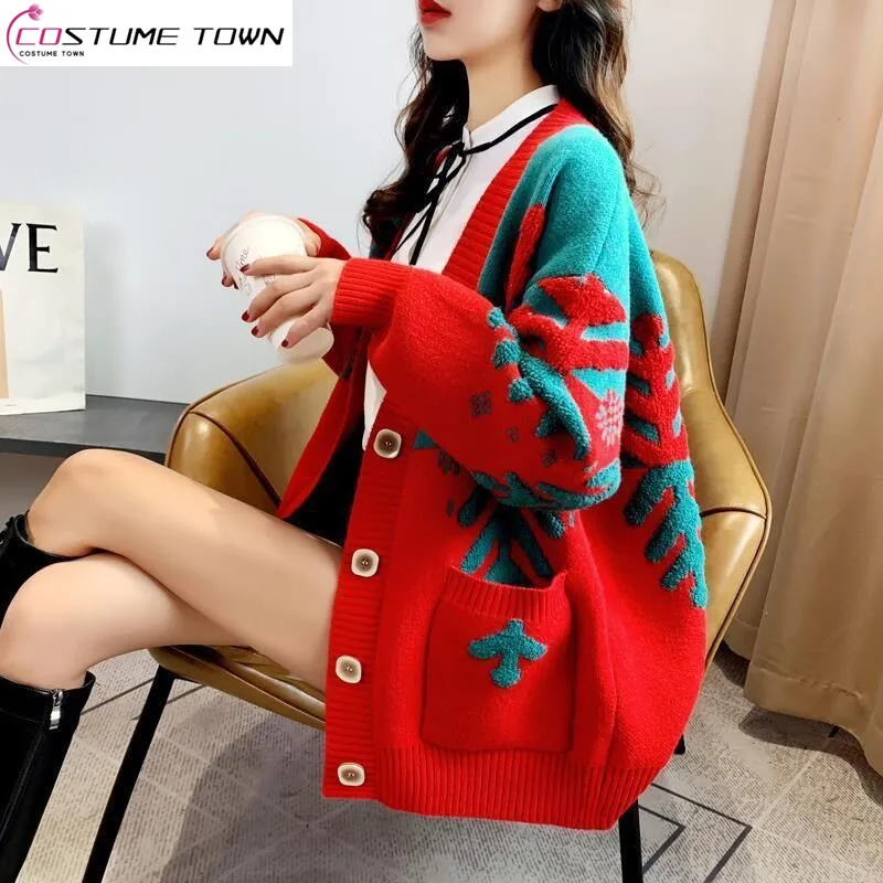 2023 autunno/inverno nuovo maglione cappotto grande donna coreana moda allentata versatile cardigan lavorato a maglia tendenza superiore