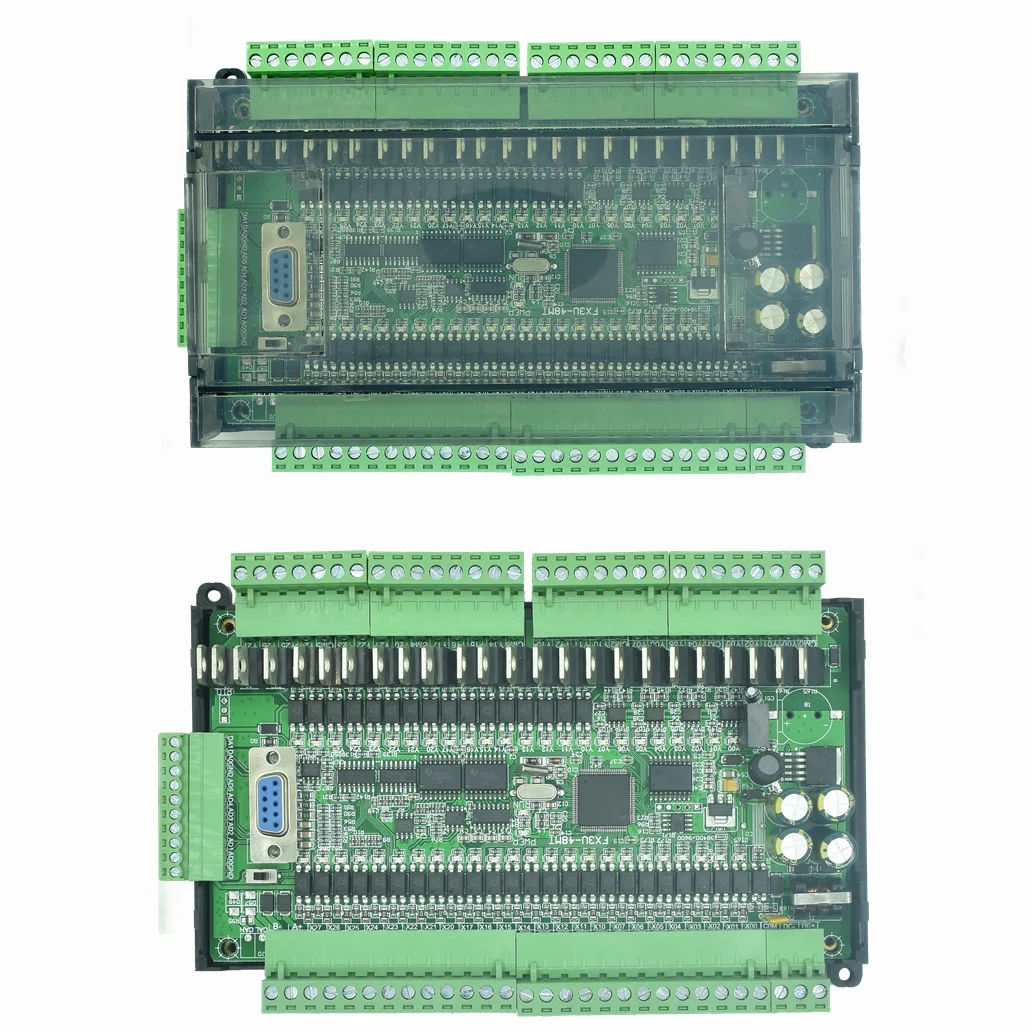 FX3U-48MT industrial control board controller domestic PLC programmable micro small simple plc controller with 485