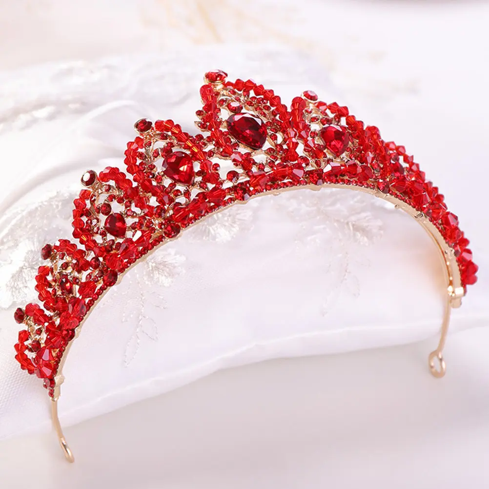 

1 шт. Элегантная свадебная тиара-корона премиум-класса для невесты, украшение для волос, удобное, долговечное, красивое, для женщин