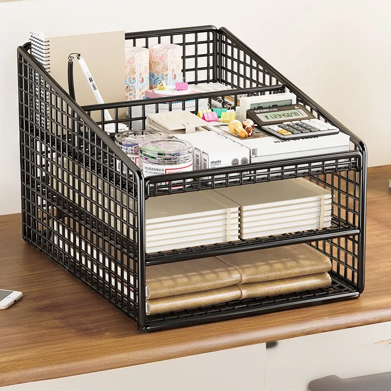 office-desk-underneath-storage-cabinet-multi-layer-floor-standing-a4-paper-document-rack-file-organizer-workstation-essential