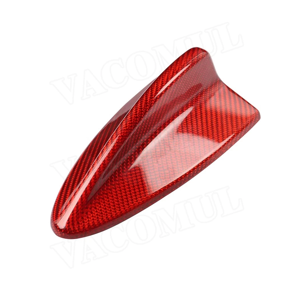 Carbon Fiber Antenna Cover Aerials Roof Exterior Accessories Decoration For BMW E46 E90 E92 M3 E60 2004-2013
