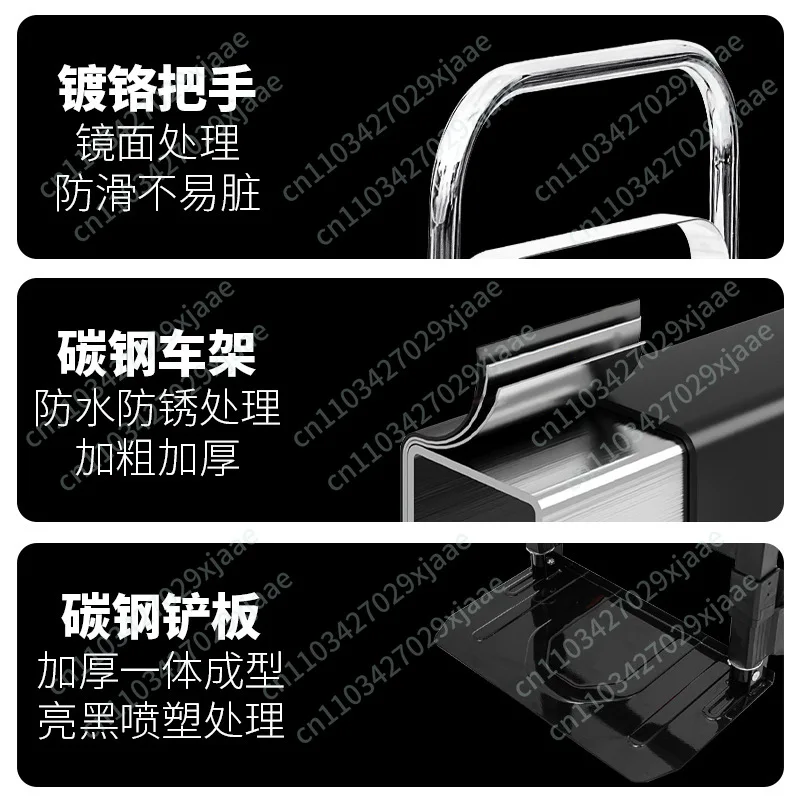 Multifunctional Handcart Portable Foldable Telescopic Handcart Flatbed Home Luggage Express Delivery Transportation Tool