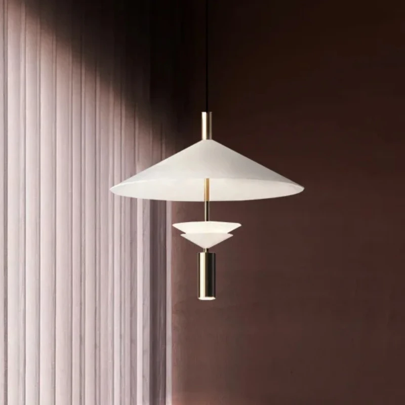 Paraplu hanglamp moderne creatieve ontwerper zwevende Ufo licht voor woonkamer restraant café bar kantoor winkel decor licht