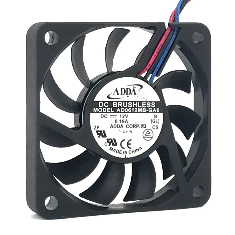 ORIGINAL AD0612MB-G76 12V 6010 60*60*10mm NEW COOLING FAN RADIATOR