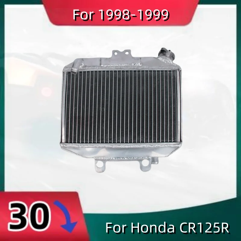 

NEW TOP NO.1 full Aluminum Radiator For 1998-1999 Honda CR125R CR 125 R C Cooler Cooling Coolant 1998 1999