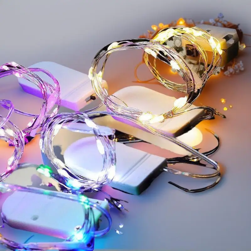 

5M Copper Wire LED String Lights Holiday Fairy Lights Garland Christmas Tree Decor Wedding Party DIY