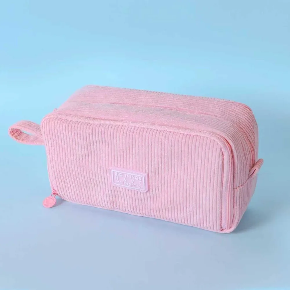 

Multilayer Large Capacity Pencil Case Desk Organizer Pencil Bag Portable Storage Bag Durable Zipper Student Stationery Box Gift