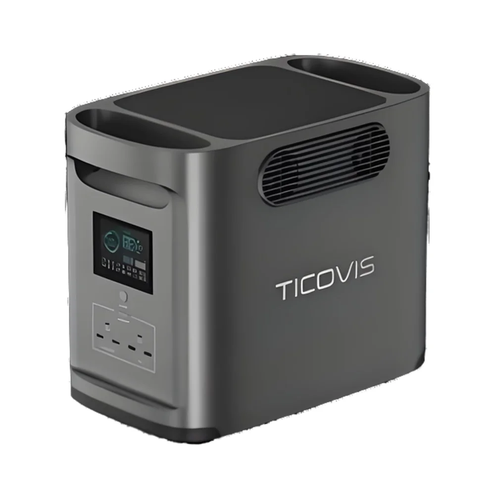 محطة طاقة محمولة TICO 1800 وات 2218Wh LFP NCM احتياطية للطوارئ متنقلة للأنشطة المنزلية الخارجية للتخييم والمشي لمسافات طويلة #5