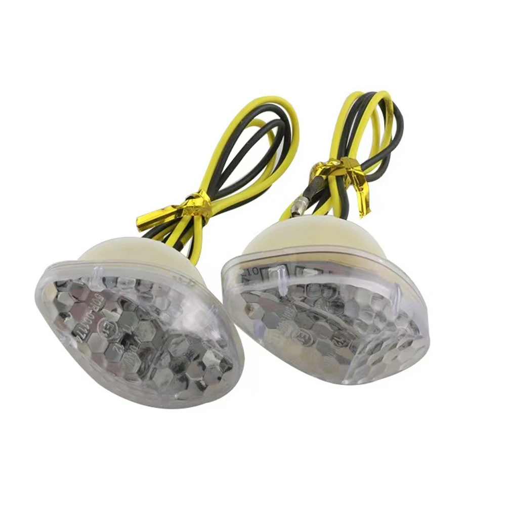 Clignotants LED encastrés pour moto, clignotant ambre, Honda CBR 600, F4, F4i, CBR600RR, CBR1000RR