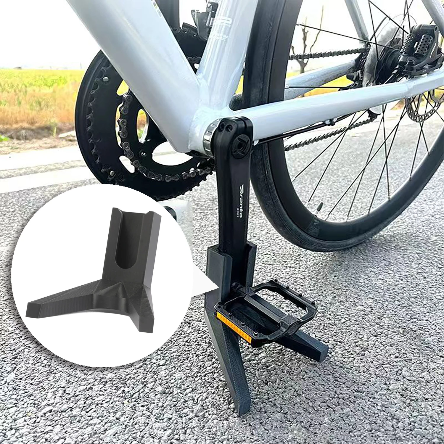 Mountainbike-Ständer – stabiler Fahrradhalter-Ständer, tragbarer platzsparender Halter, Display-Zubehör für Wohnzimmer, Zuhause, Innenbereich